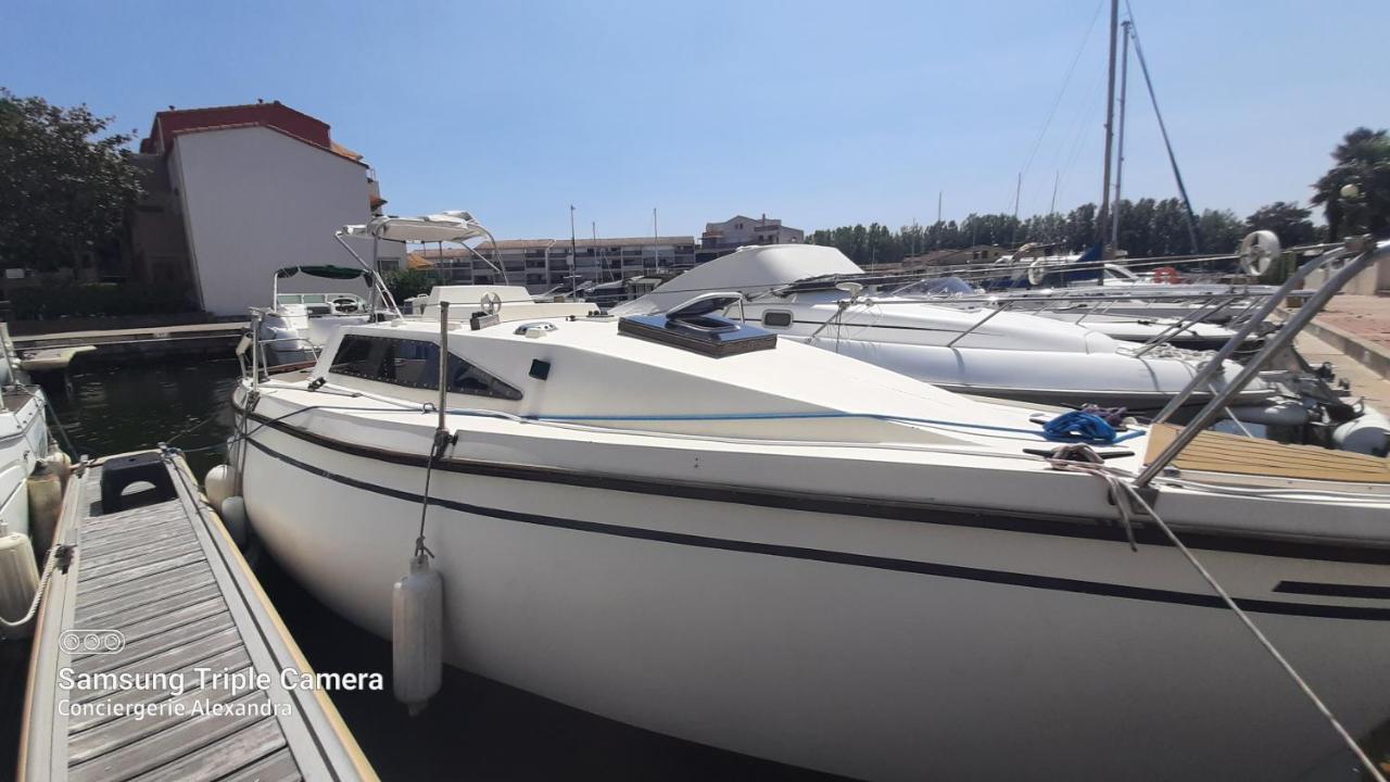 Nuit Insolite A Bord De L'Enata Un Voilier A Quai Sur La Marina De St Cyprien Saint-Cyprien  Exterior foto